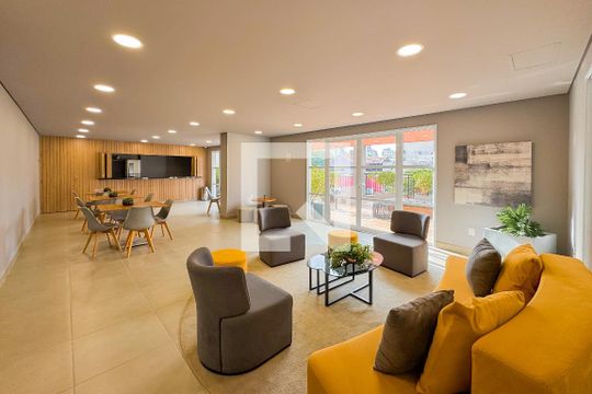 Área comum de apartamento à venda com 1 quarto, 28m² em Vila Mariana, São Paulo