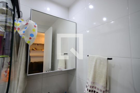 Banheiro de kitnet/studio à venda com 1 quarto, 28m² em Vila Dom Pedro I, São Paulo