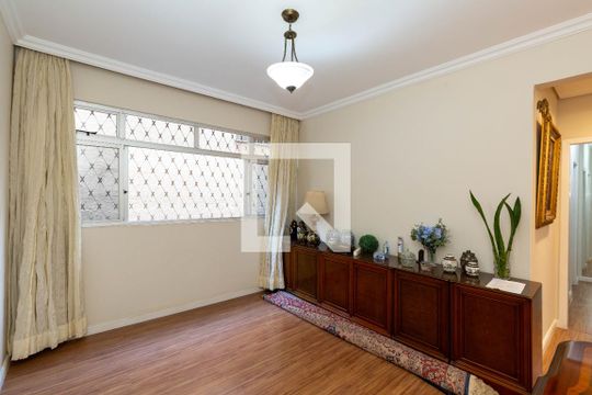 Sala de apartamento à venda com 3 quartos, 106m² em Gutierrez, Belo Horizonte