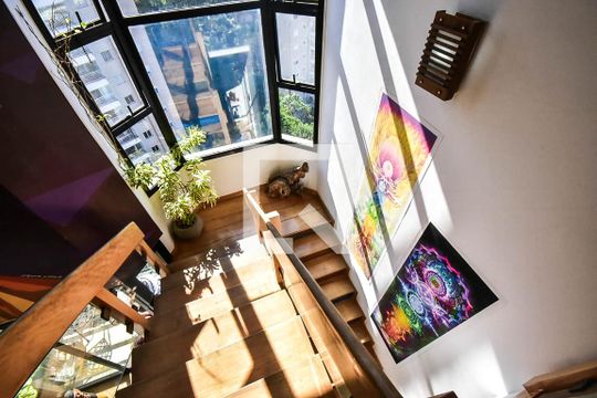 Escada de apartamento à venda com 3 quartos, 230m² em Jardim Ampliacao, São Paulo