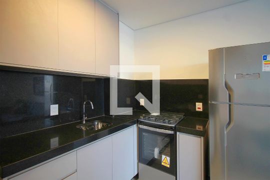 Cozinha de apartamento à venda com 2 quartos, 56m² em Gutierrez, Belo Horizonte