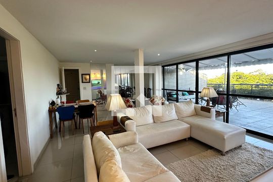 Sala de apartamento à venda com 5 quartos, 326m² em Recreio dos Bandeirantes, Rio de Janeiro