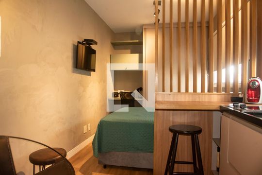 Studio de kitnet/studio para alugar com 1 quarto, 21m² em Vila Clementino, São Paulo