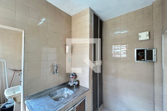 Cozinha de apartamento à venda com 3 quartos, 54m² em Abolição, Rio de Janeiro