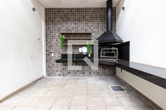 Área comum - Churrasqueira de apartamento para alugar com 1 quarto, 26m² em Jardim das Acacias, São Paulo