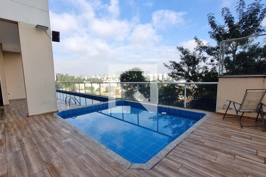 Área comum - Piscina de apartamento para alugar com 2 quartos, 112m² em Parque Assuncao, Taboão da Serra
