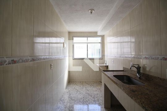 Cozinha de apartamento à venda com 2 quartos, 65m² em Curicica, Rio de Janeiro