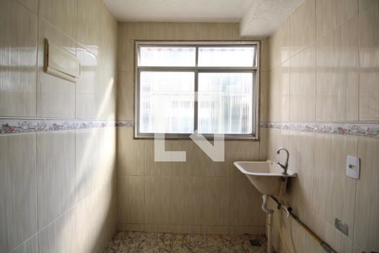 Área de Serviço de apartamento à venda com 2 quartos, 65m² em Curicica, Rio de Janeiro