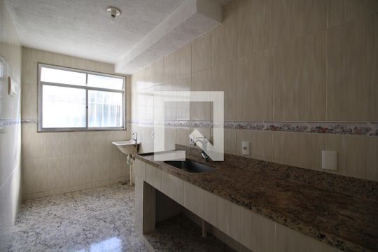 Cozinha de apartamento à venda com 2 quartos, 65m² em Curicica, Rio de Janeiro