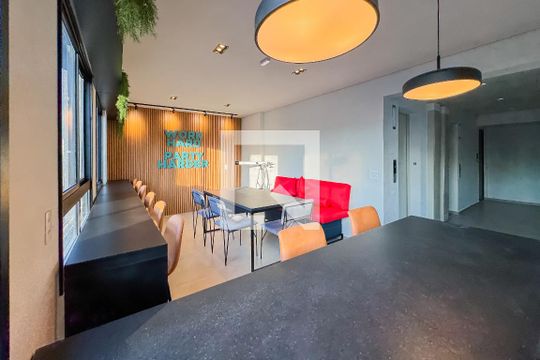 Coworking e Espaço Gourmet de kitnet/studio para alugar com 1 quarto, 24m² em Vila Mariana, São Paulo