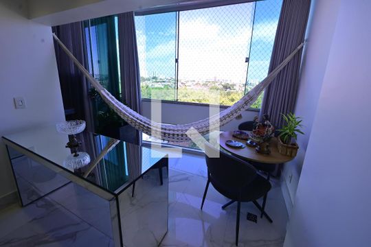 Sala de apartamento para alugar com 3 quartos, 100m² em Setor Bueno, Goiânia
