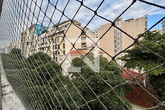 Sala - vista de apartamento à venda com 3 quartos, 170m² em Copacabana, Rio de Janeiro