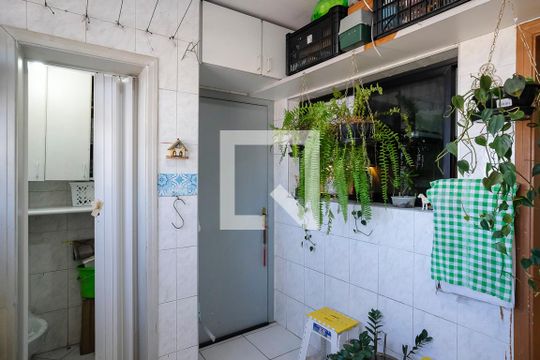 Área de Serviço de apartamento à venda com 3 quartos, 137m² em Vila Caminho do Mar, São Bernardo do Campo
