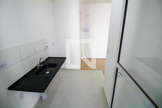 Cozinha de apartamento para alugar com 2 quartos, 42m² em Mooca, São Paulo
