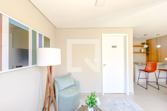 Área comum - Salão de festas de apartamento para alugar com 1 quarto, 25m² em Alto da Mooca, São Paulo