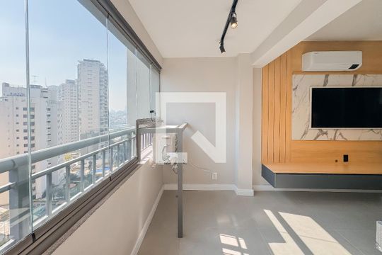 Varanda de kitnet/studio à venda com 1 quarto, 29m² em Vila Mariana, São Paulo