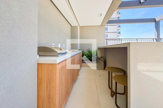Churrasqueira - Rooftop de kitnet/studio à venda com 1 quarto, 29m² em Vila Mariana, São Paulo