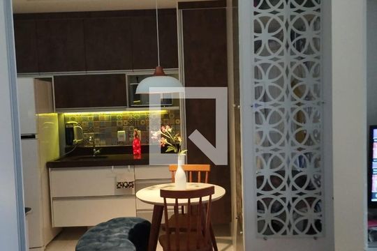 Cozinha de apartamento à venda com 1 quarto, 38m² em Vila Angelina, São Bernardo do Campo