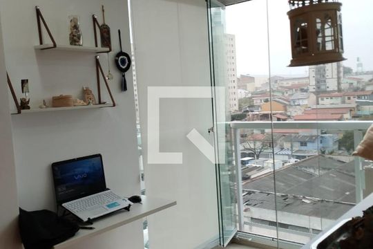 Sacada de apartamento à venda com 1 quarto, 38m² em Vila Angelina, São Bernardo do Campo