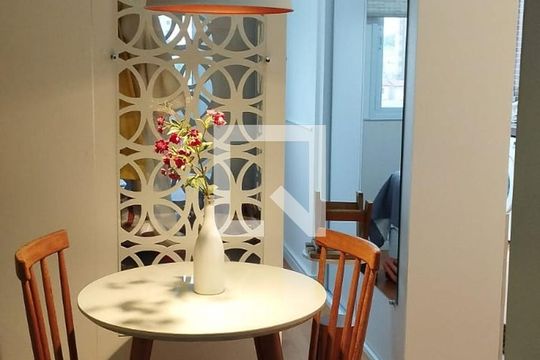Sala de apartamento à venda com 1 quarto, 38m² em Vila Angelina, São Bernardo do Campo
