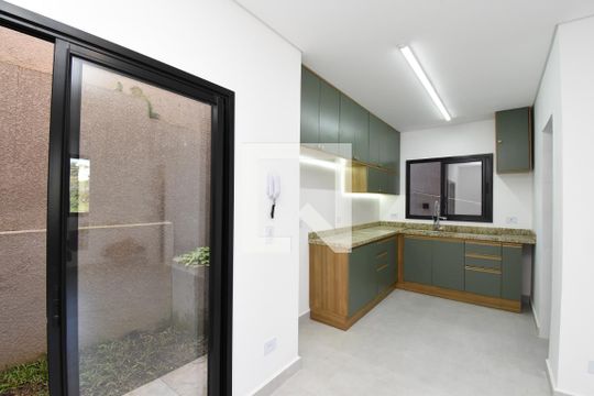 Sala/Cozinha de casa para alugar com 3 quartos, 127m² em Vista Alegre, Curitiba