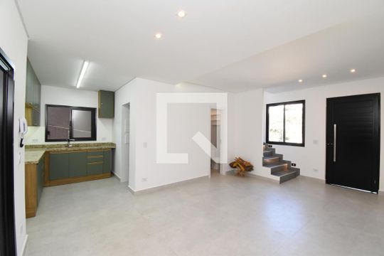 Sala/Cozinha de casa para alugar com 3 quartos, 127m² em Vista Alegre, Curitiba