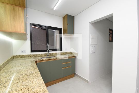 Sala/Cozinha de casa para alugar com 3 quartos, 127m² em Vista Alegre, Curitiba