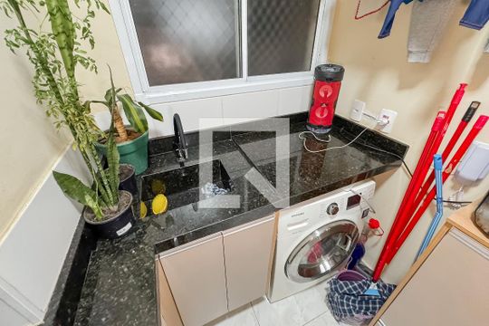 Área de Serviço de apartamento à venda com 2 quartos, 37m² em Cambuci, São Paulo