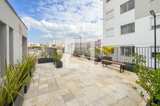 Área comum de apartamento à venda com 2 quartos, 37m² em Cambuci, São Paulo