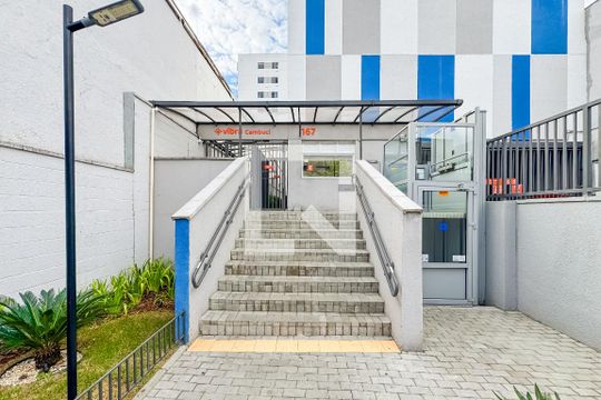 Fachada de apartamento à venda com 2 quartos, 37m² em Cambuci, São Paulo