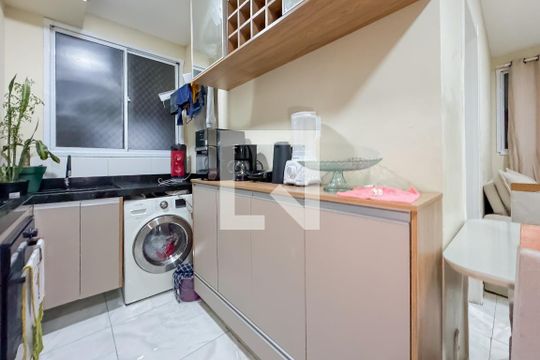 Cozinha de apartamento à venda com 2 quartos, 37m² em Cambuci, São Paulo