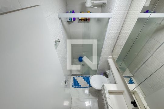 Banheiro de apartamento à venda com 2 quartos, 37m² em Cambuci, São Paulo