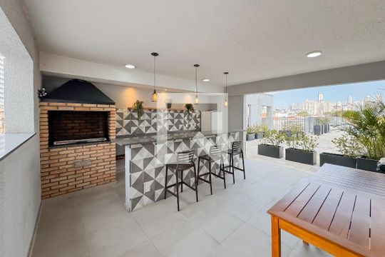 Área comum de apartamento à venda com 2 quartos, 37m² em Cambuci, São Paulo
