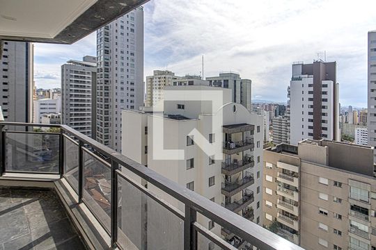 Varanda da Suíte 1 de apartamento à venda com 3 quartos, 177m² em Paraíso, São Paulo