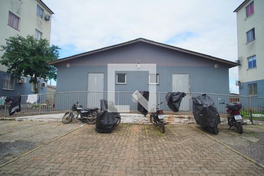 Área comum - Salão de festas de apartamento à venda com 2 quartos, 54m² em Campina, São Leopoldo