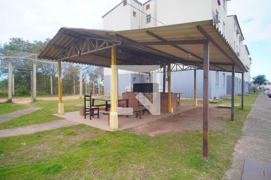 Área comum - Churrasqueira de apartamento à venda com 2 quartos, 54m² em Campina, São Leopoldo