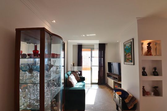 Sala  de apartamento à venda com 2 quartos, 76m² em Santa Terezinha, São Bernardo do Campo