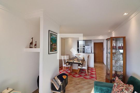 Sala  de apartamento à venda com 2 quartos, 76m² em Santa Terezinha, São Bernardo do Campo