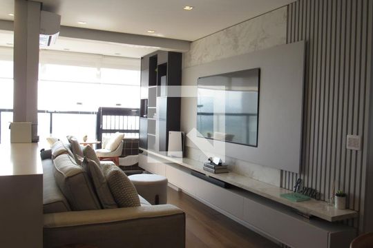 Sala de apartamento à venda com 2 quartos, 61m² em Km 18, Osasco