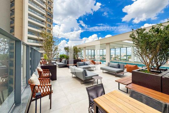 Área comum de apartamento para alugar com 1 quarto, 40m² em Vila Mariana, São Paulo