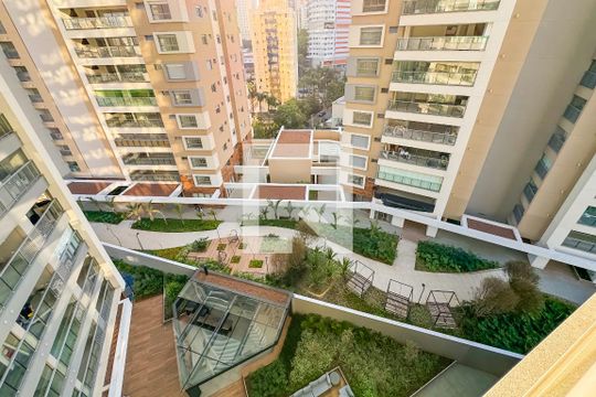 Vista da Sala de apartamento para alugar com 1 quarto, 40m² em Vila Mariana, São Paulo