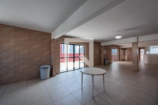 Área comum de apartamento para alugar com 2 quartos, 78m² em José Menino, Santos