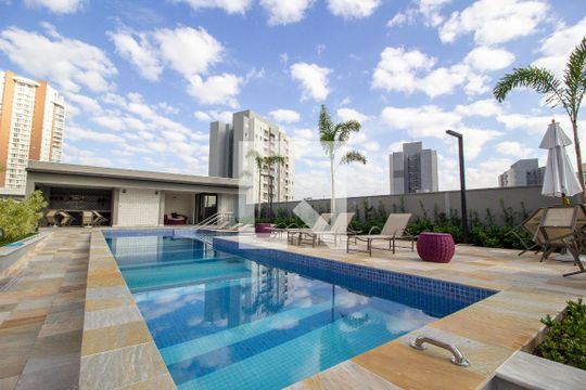 Área comum de apartamento para alugar com 1 quarto, 47m² em Parque Campolim, Sorocaba