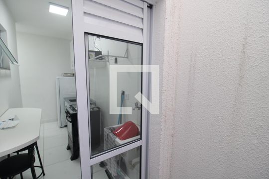 Área de Serviço de kitnet/studio para alugar com 1 quarto, 25m² em Jardim São Paulo, São Paulo