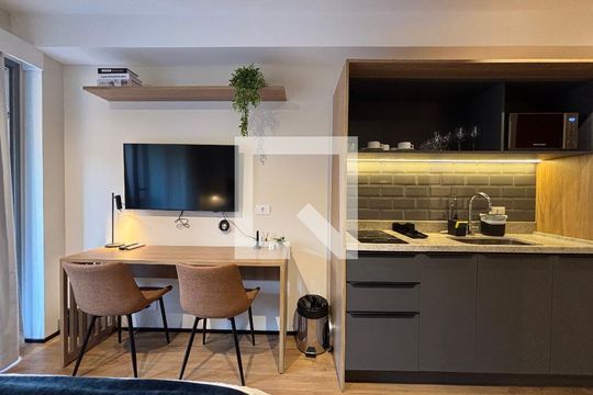 Studio de kitnet/studio à venda com 1 quarto, 30m² em Indianópolis, São Paulo