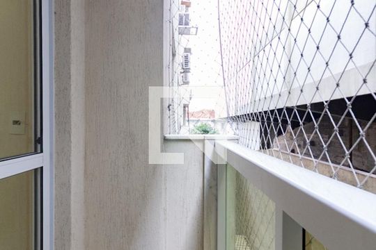 Varanda da sala de apartamento para alugar com 2 quartos, 70m² em Jardim Botânico, Rio de Janeiro