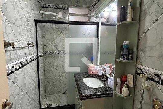 Banheiro de apartamento à venda com 1 quarto, 60m² em Quintino Bocaiúva, Rio de Janeiro