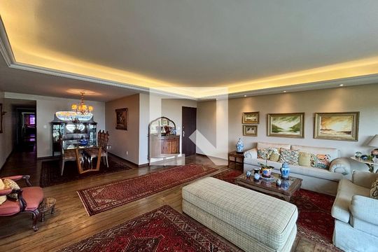 Sala de apartamento à venda com 4 quartos, 311m² em Lagoa, Rio de Janeiro