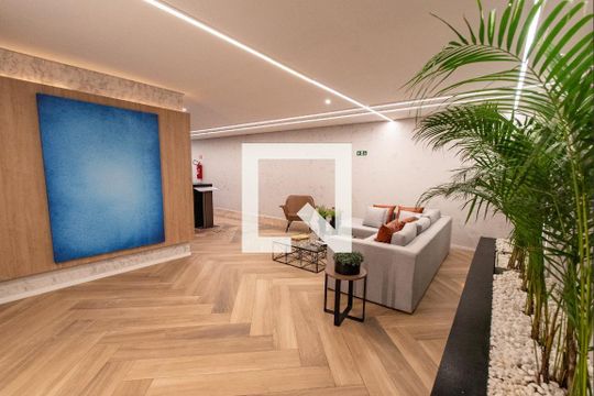 Hall de entrada de kitnet/studio para alugar com 1 quarto, 28m² em Vila Mariana, São Paulo