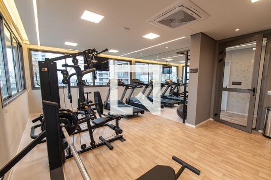 Área comum - Academia de kitnet/studio para alugar com 1 quarto, 28m² em Vila Mariana, São Paulo